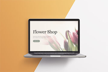 Florist Landing Page. Reference #005